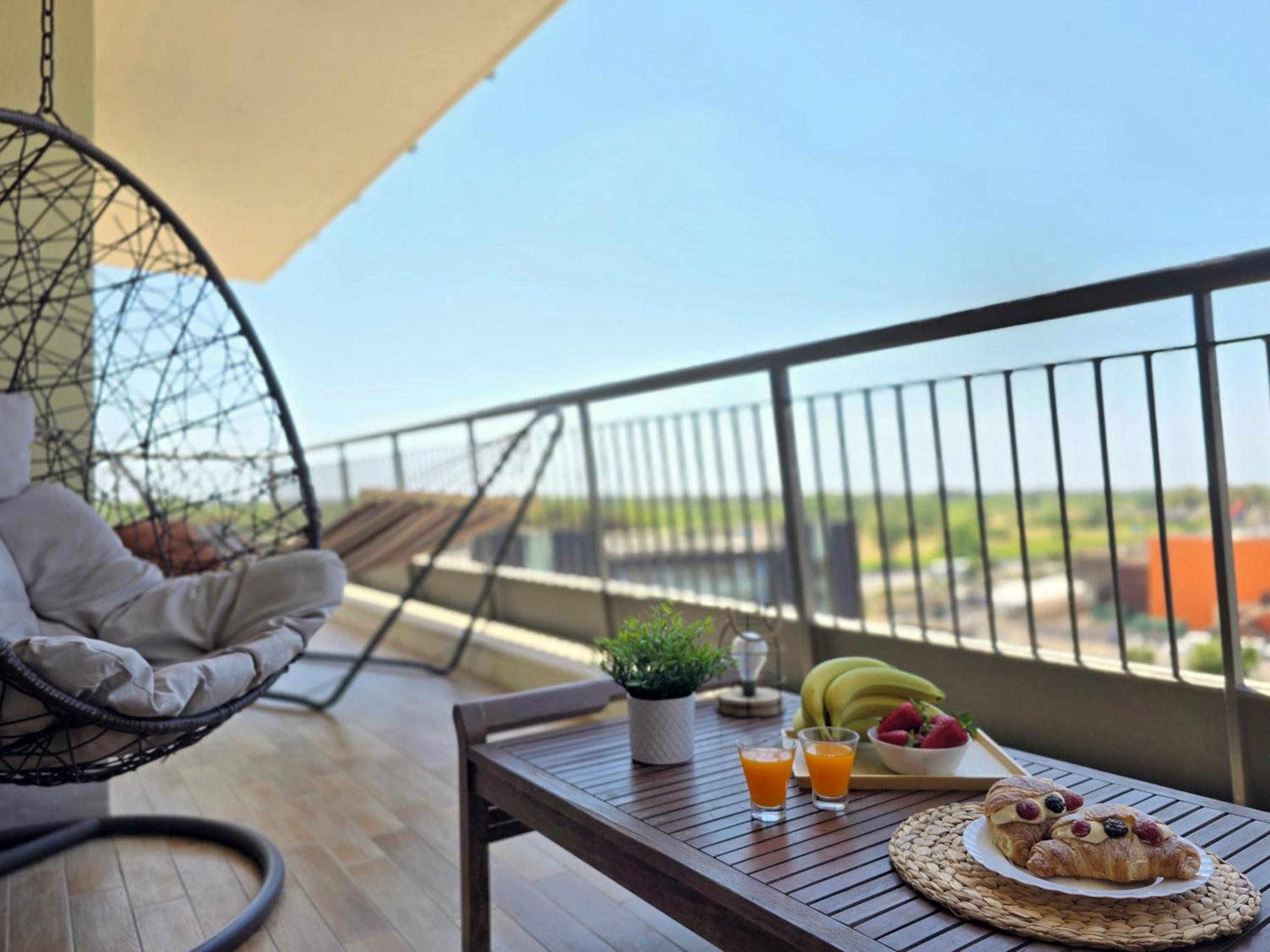 Golden Hour Apartment - Panoramic Terrace Fiumicino Eksteriør bilde